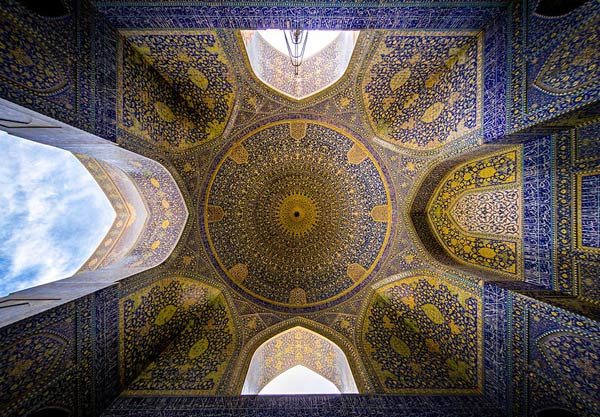 تصاویری از پیچیدگی های معماری ایران از نگاه محمدرضا گنجی / گزارش تصویری