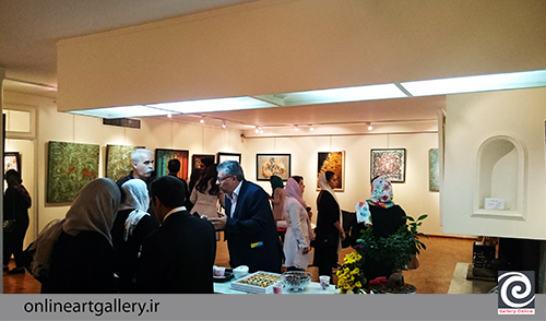 گزارش تصویری نمایشگاه گروهی اساتید و هنرمندان هنرهای تجسمی با عنوان "مهرنگاران هنر" در گالری مینا(17 مهر94)