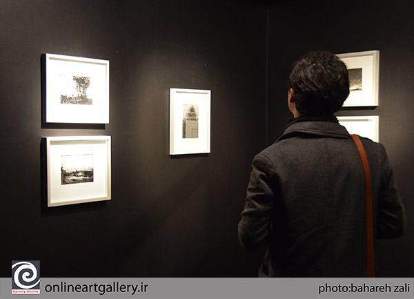 گزارش تصویری نمایشگاه گروهی با عنوان "نمای باز" در گالری جرجانی