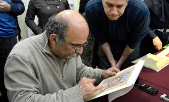 برگزاری کارگاه آموزشی «فن پرداز در نقاشی ایرانی» در کتابخانه و موزه ملی ملک / گزارش تصویری