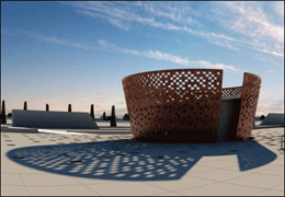 یادمان شمس تبریزی، برنده جایزه معماری بینالمللی شیکاگو ۲۰۱۵