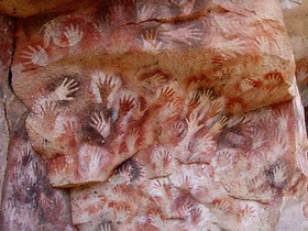 هنرنمایی انسانهای اولیه در غارها
