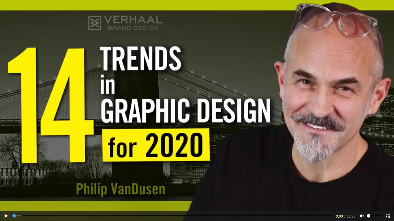 چهارده ترند طراحی گرافیک در سال 2020