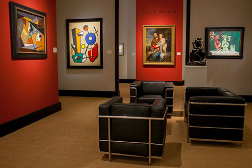 گزارش تصویری نمایش شاهکار های هنری مدرن و کلاسیک در گالری Dickinson لندن