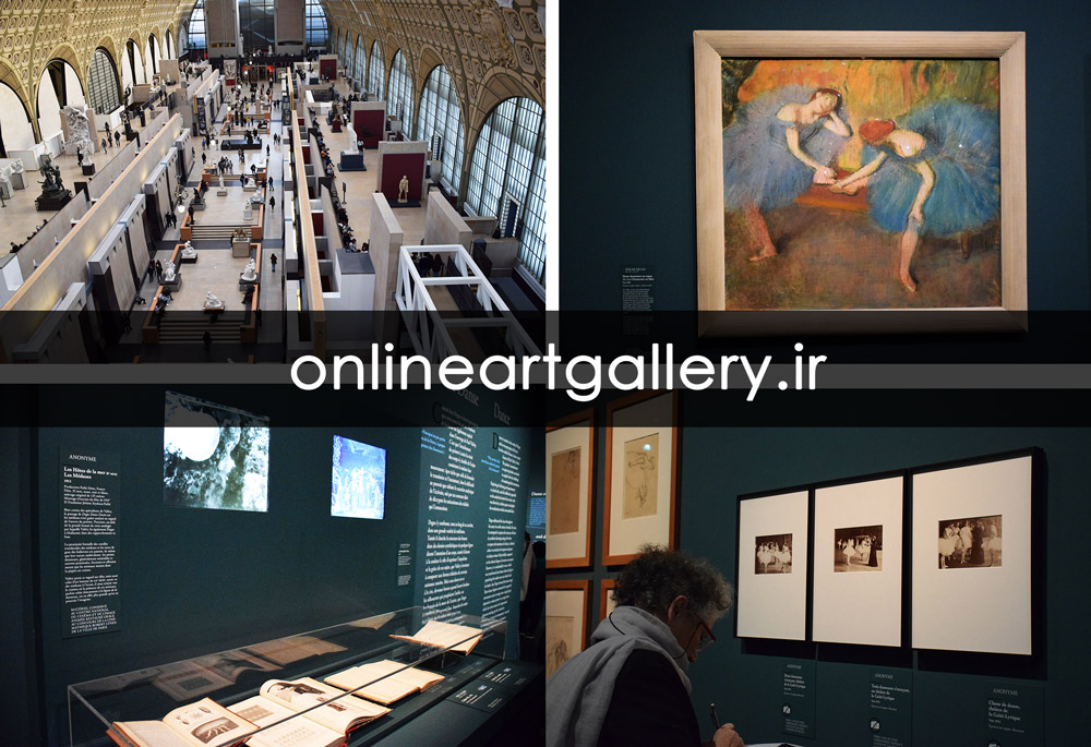 گزارش تصویری نمایشگاه مرور زندگی و آثار ادگار دگا در موزه اورسی پاریس (بخش سوم)