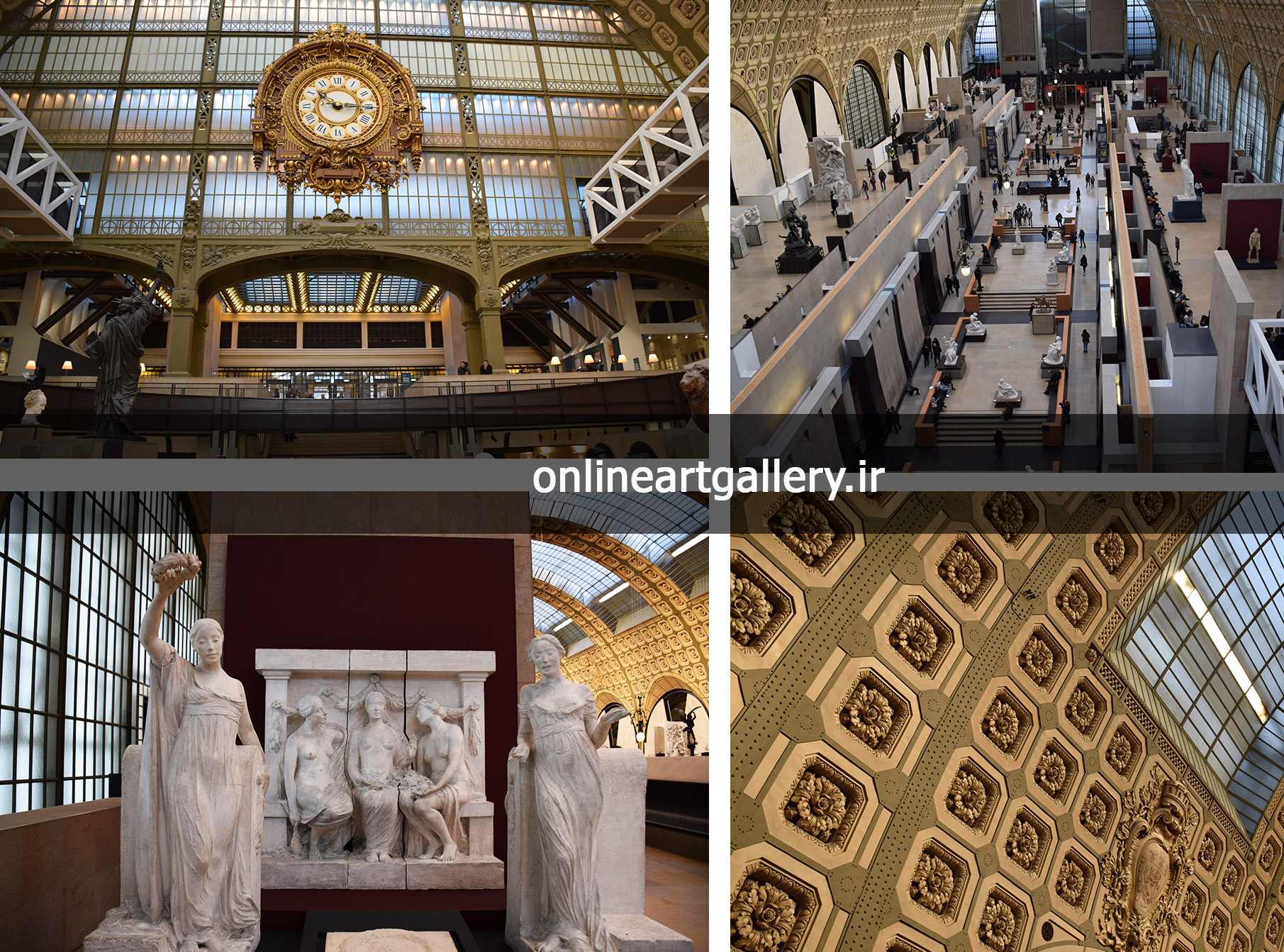 گزارش تصویری مجسمه های موزه اورسی پاریس(بخش هفتم)