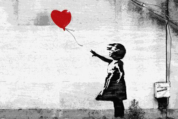 نگاهی بر آثار Banksy هنرمند گرافیتی