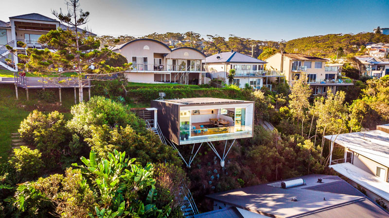 These Homeowners Built A Separate Space For Living On A Steep Slope