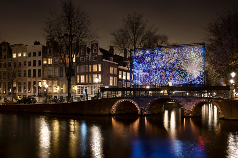 amsterdam light festival 2018 illuminates the city`s streets and canals