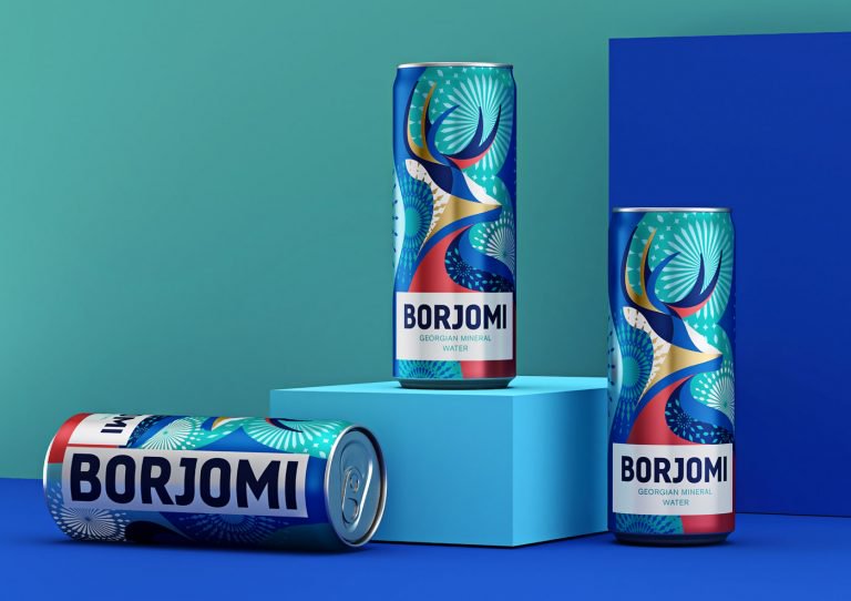 Borjomi Winter Edition Packaging by Reynolds & Reyner