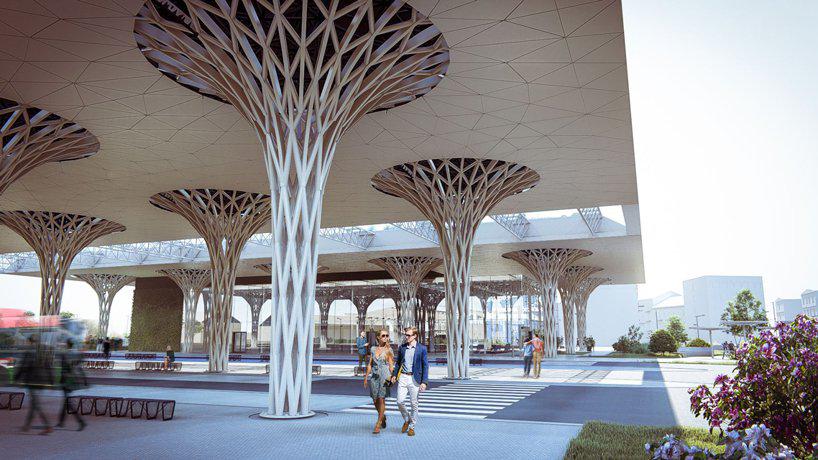 world building of the year shortlist: tremend studios metropolitan railway station in poland