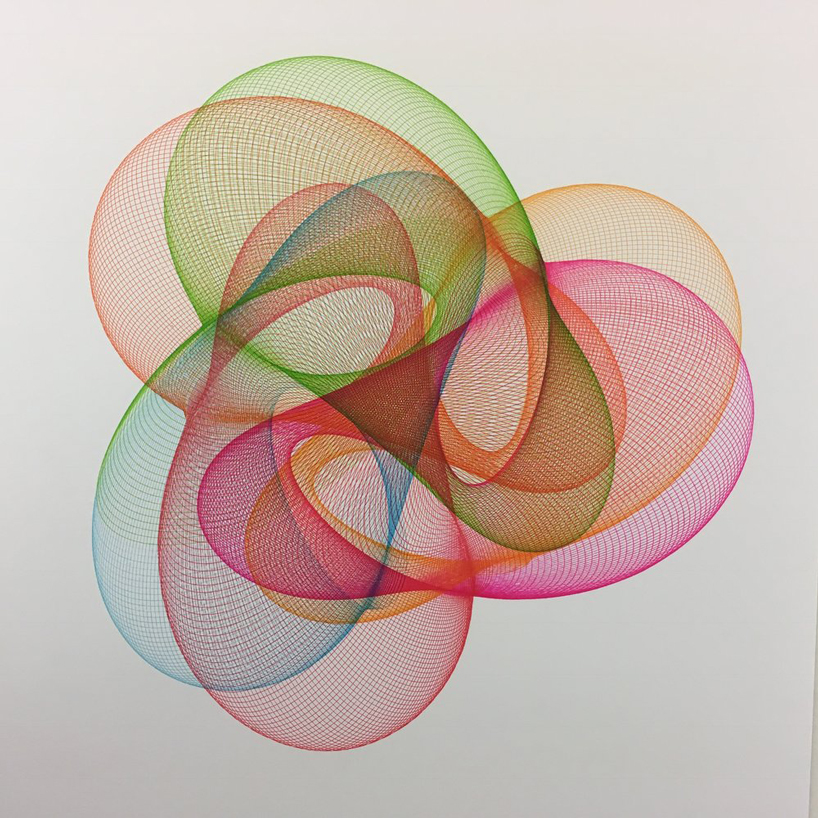 james nolan gandys drawing machines produce intricate geometric artworks