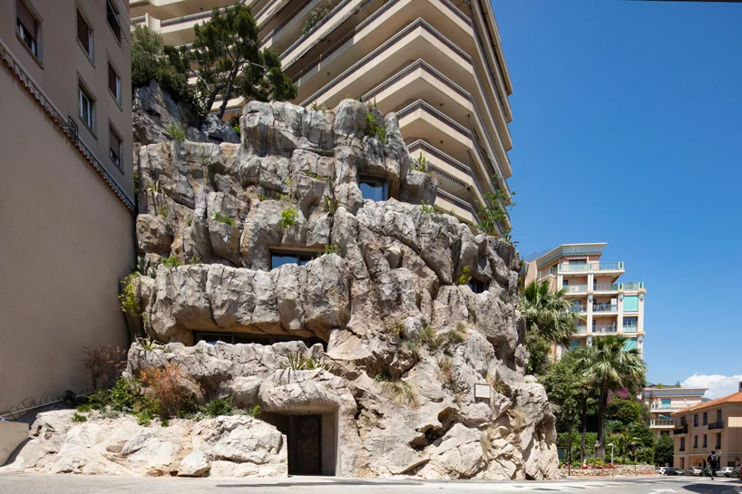 Jean-pierre lott carves subterranean grotto from monaco bedrock with villa troglodyte
