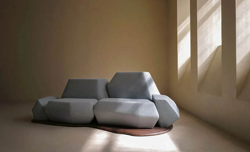 fnji`s "iceberg sofa" uses the power of design to raise awareness of melting ice caps