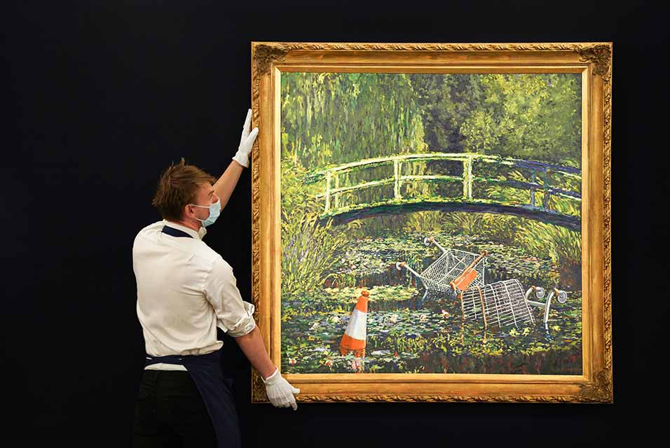 Banksy to make an impression at Sothebys