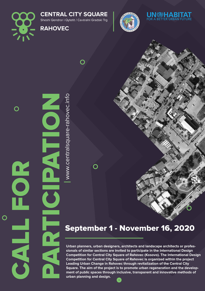 International Design Competition for the Central City Square of Rahovec