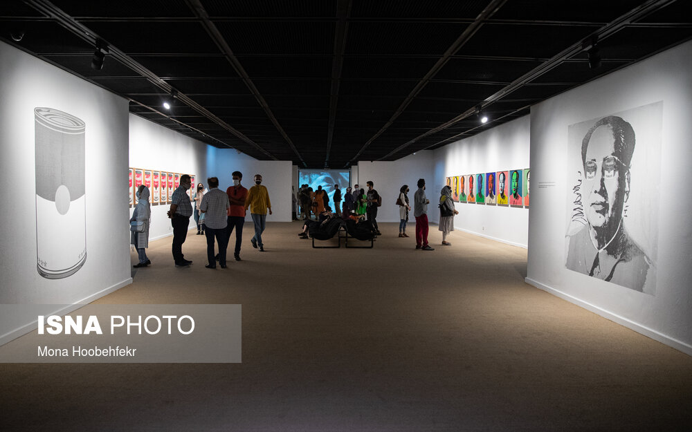 گزارش تصویری نمایشگاه آثار اندی وارهول در موزه هنرهای معاصر تهران