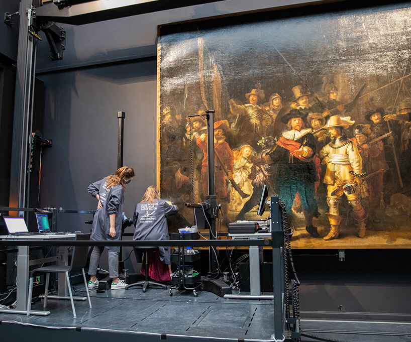 rijksmuseum photographs rembrandt`s night watch in worlds sharpest 717 gigapixels