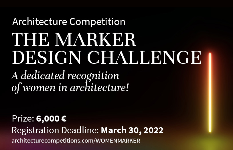 the Marker Design Challenge "A dedicated recognition of women in architecture!"