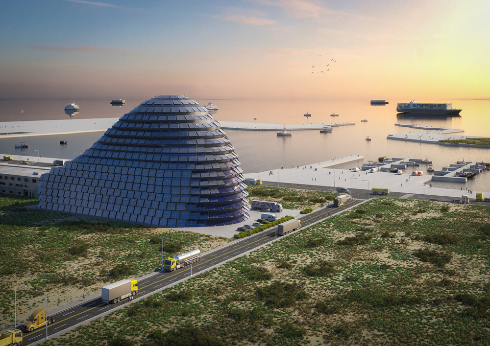 MVRDV`s Sun Rock Project Is a Built Manifesto for Renewable Energy