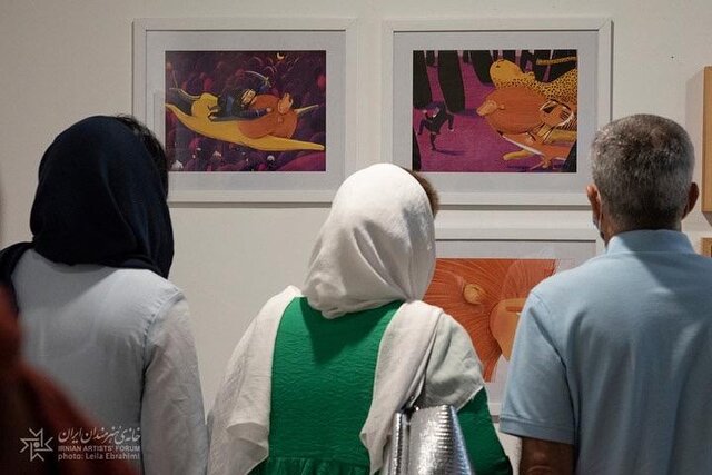 نمایشگاه تصویرگری «قصههای خوب برای بچههای خوب» برگزار شد