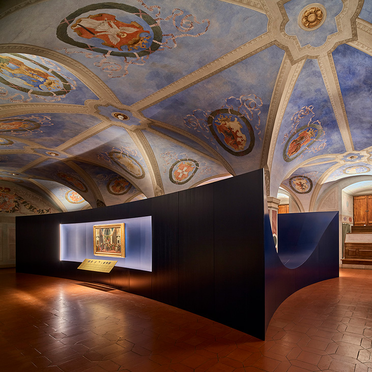 NArchitekTURA exhibits botticelli masterpiece in renaissance chamber of warsaw castle