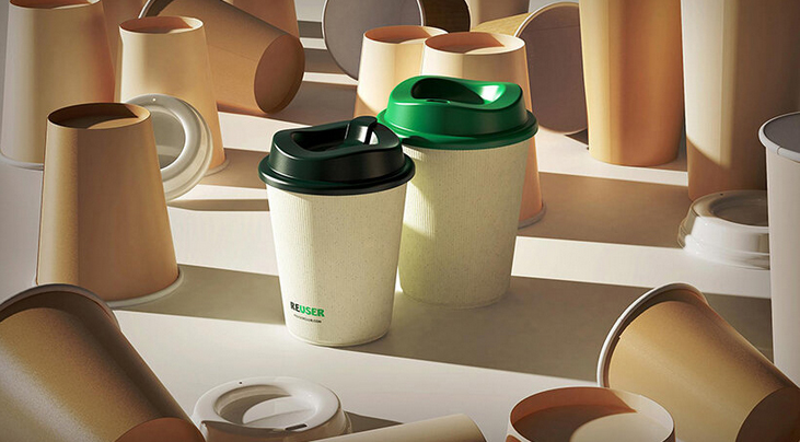 IDC designs UK`s first reusable coffee cup made from vegetable oil