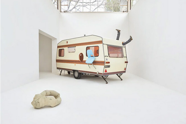 erwin wurm brings life to everyday objects at yorkshire sculpture park