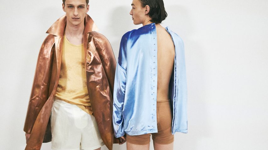 Loewe and Elie Hirsch create "reductionist" copper and pewter jackets