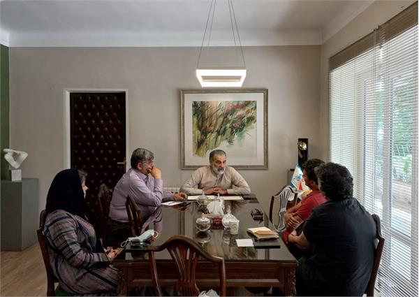 دیدار اعضای هیات مدیره انجمن هنرمندان مجسمه‌ساز ایران با مدیرکل هنرهای تجسمی