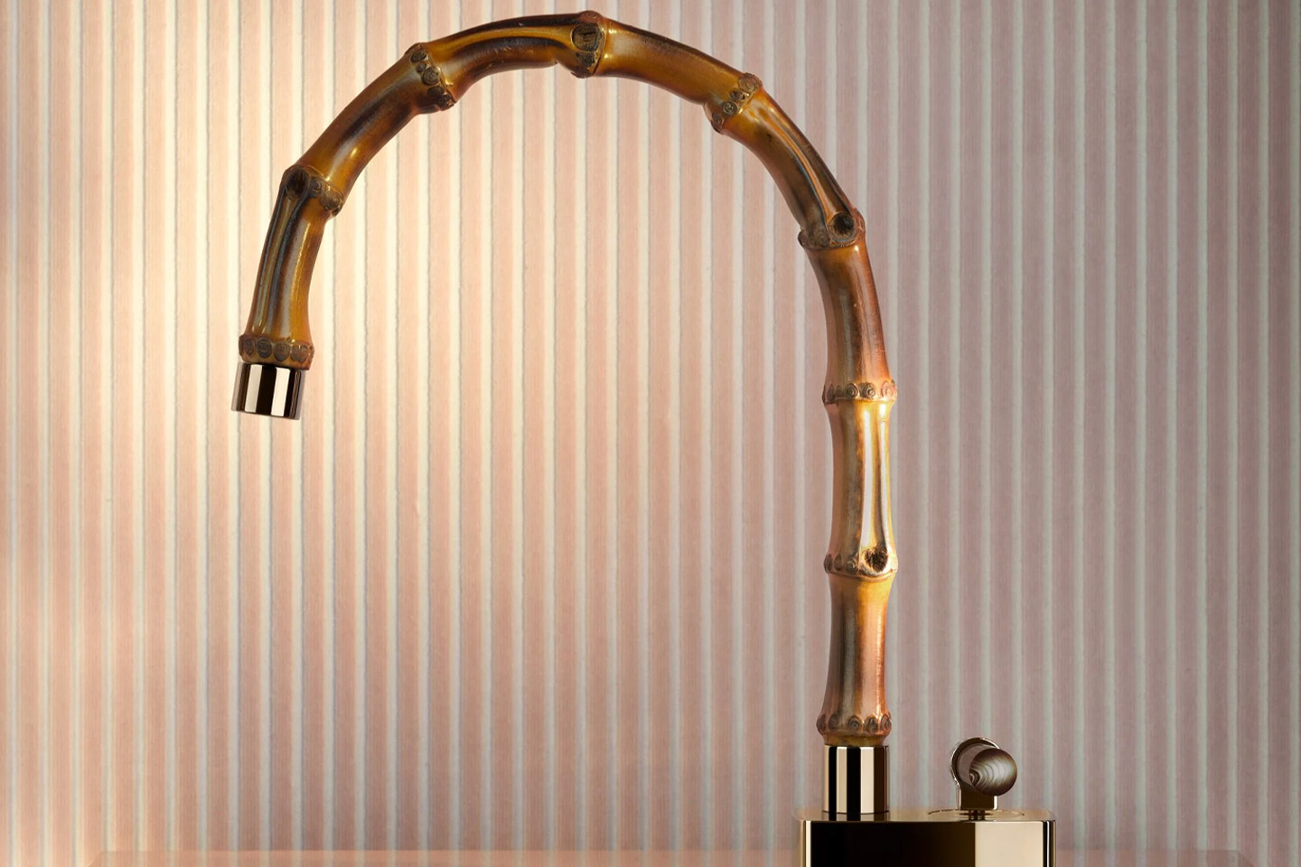 The fanciest tap I`ve ever seen is built from bamboo & is super sustainable