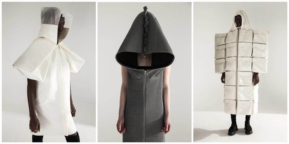 DZHUS creates pocket-covered clothes "saturated with symbolism"