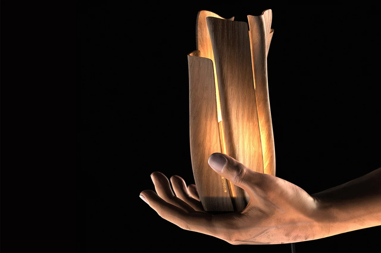 Experience the magic of serenity with sleepy Wood – The perfect organic mood lamp