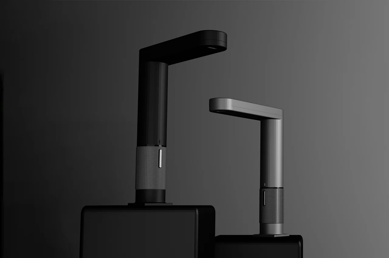 The sliding mechanism + more features on this faucet will solve the problems we face while washing hands