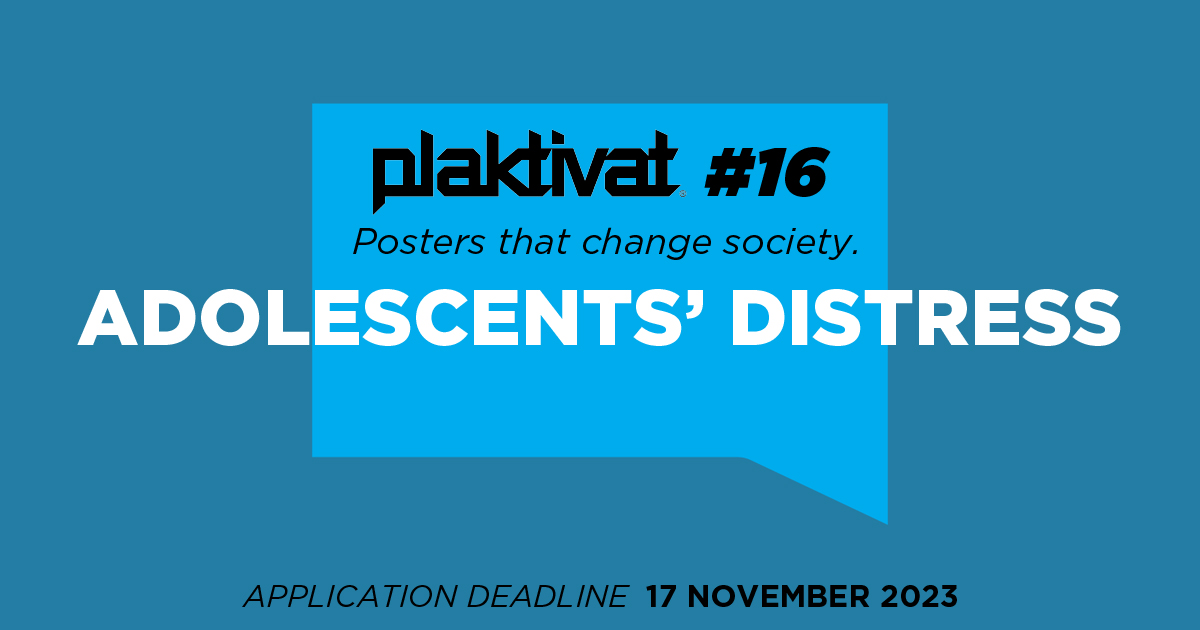 Plaktivat 16: Adolescents’ Distress – Poster Design Competition