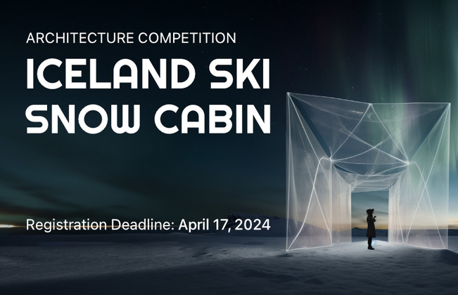 Iceland Ski Snow Cabin competition
