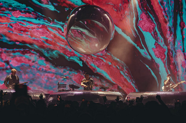 BIG unveils immersive stage design with inflatable sphere for whomadewho`s global tour