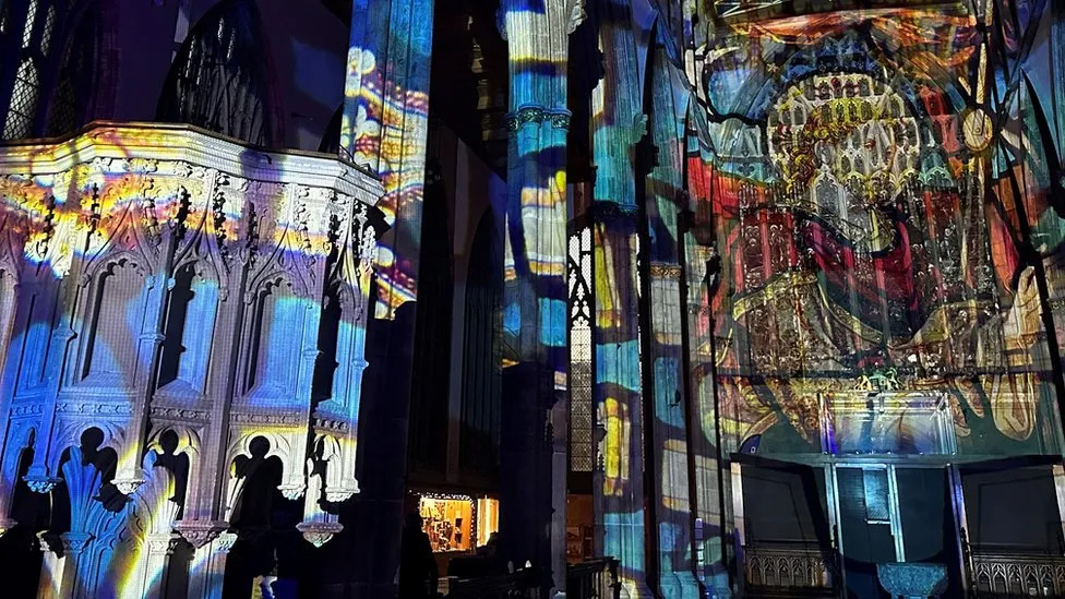 Immersive sound and light show takes over Hull Minster