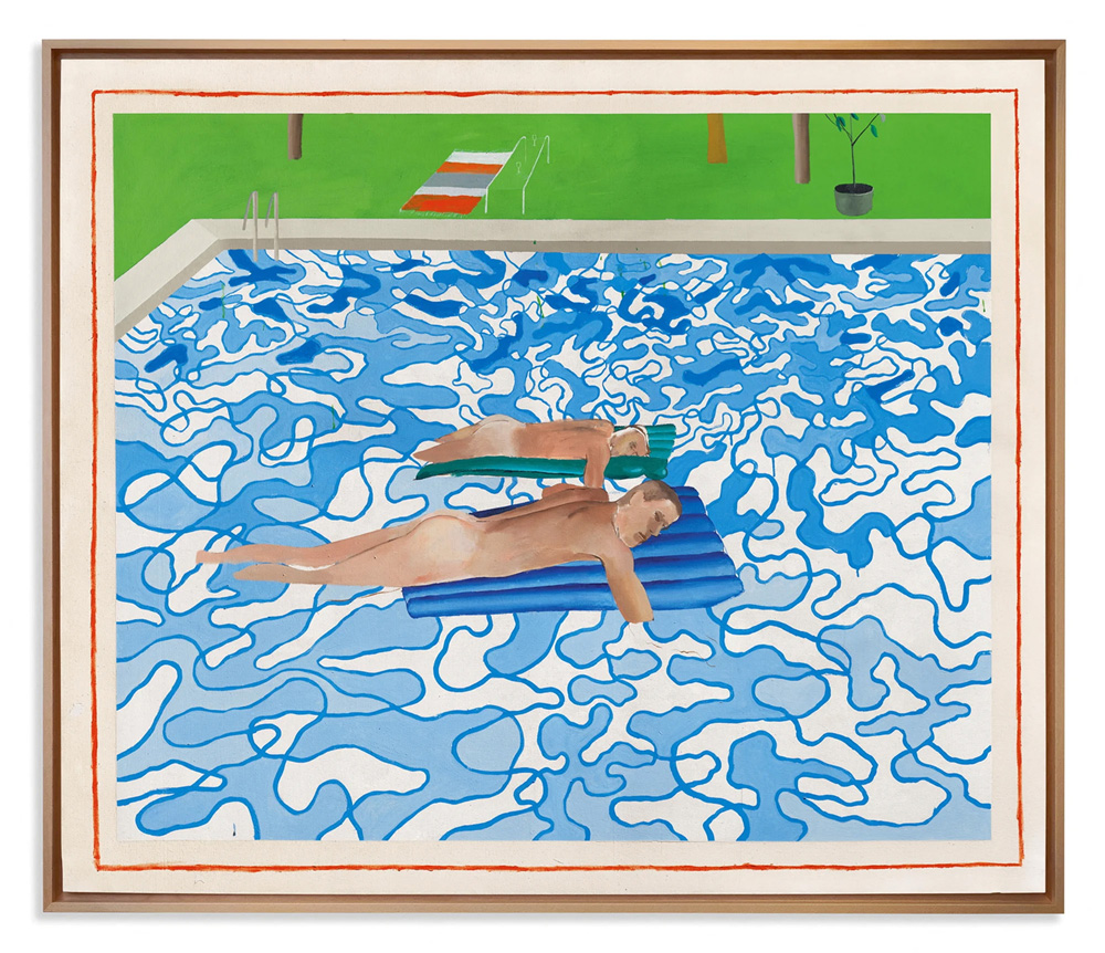 Not seen for decades, this early David Hockney painting is expected to fetch $20 million