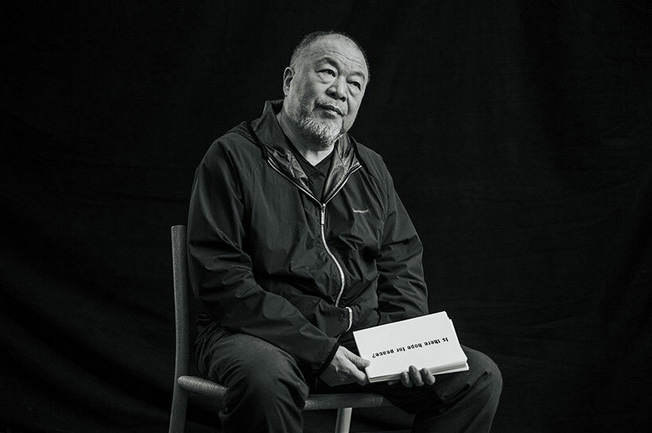 Ai weiwei poses 81 questions to artificial intelligence in "ai vs AI" london exhibition