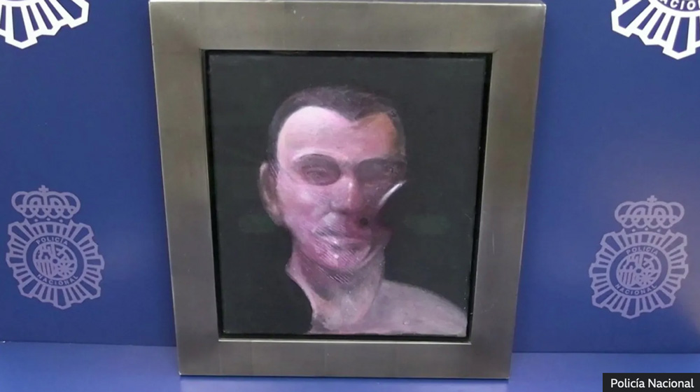 Stolen Francis Bacon Painting Worth $5.4 M. Recovered by Spanish Police