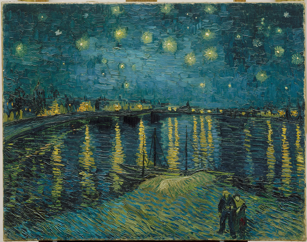Vincent van Gogh`s Starry Night Over the Rhône returns to Arles for the first time in 136 years