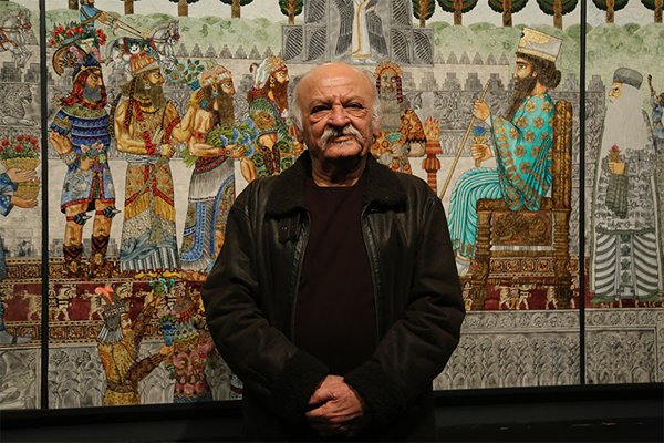 بررسی نشانه شناسی در نقاشی های علی اکبر صادقی