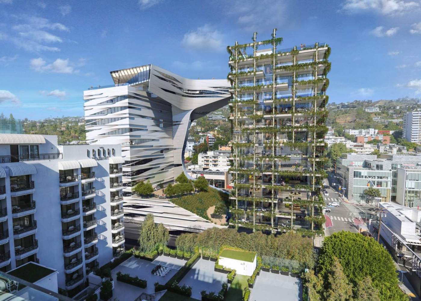 Morphosis Unveils New Images of Viper Room Development for L.A.s Sunset Strip