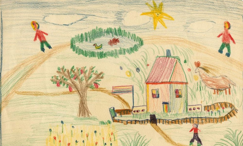 نمایش نقاشی‌های دوران کودکی «فروید»