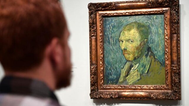 خودنگاره مشهور «ونگوگ» اصل از آب درآمد