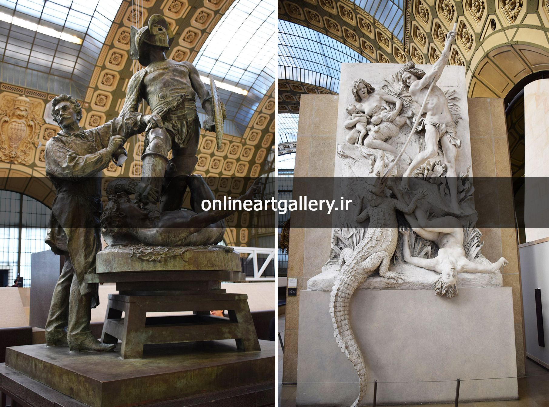 گزارش تصویری مجسمه های موزه اورسی پاریس(بخش ششم)