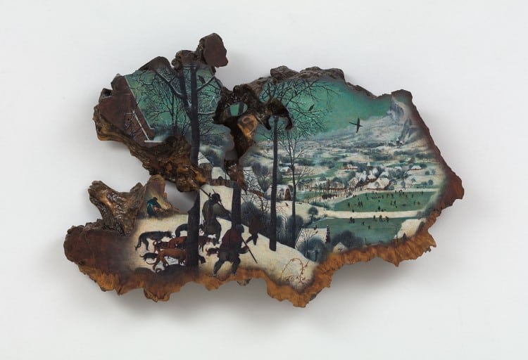 Stunning Paintings on Natural Materials Pay Homage to the Northern Renaissance