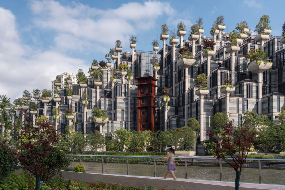 First Phase of Heatherwick Studio`s Mixed-Use Development 1,000 Trees Opens in Shanghai