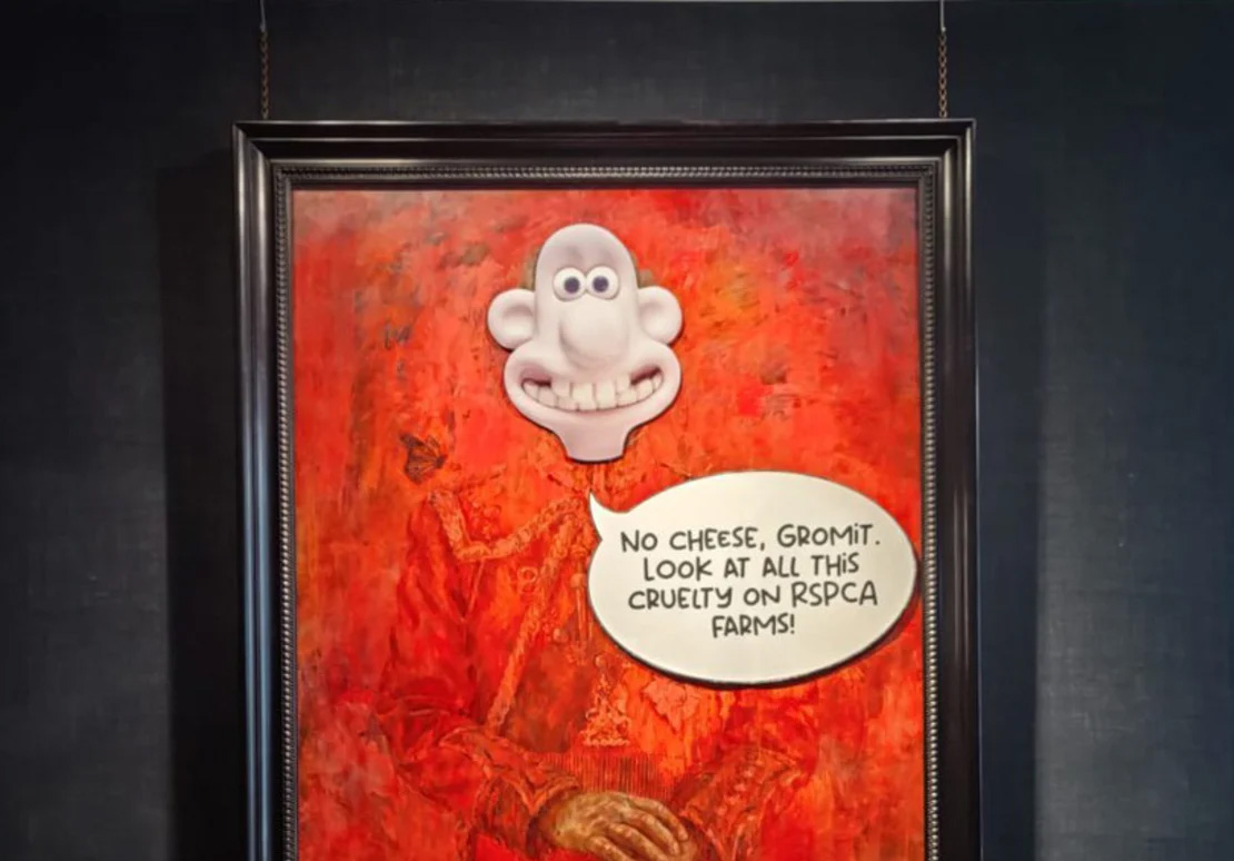 King Charles` first official portrait vandalized by activists